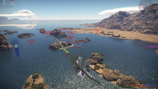 War Thunder: Boat Thunder | A-36 Double Strike - 10X .50 Cal смотреть онлайн