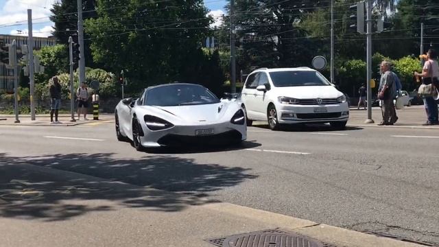 Supercars in Zürich Part 7 | Lamborghini Huracan, McLaren 720 S, Rolls Royce Wraith and more! смотреть онлайн