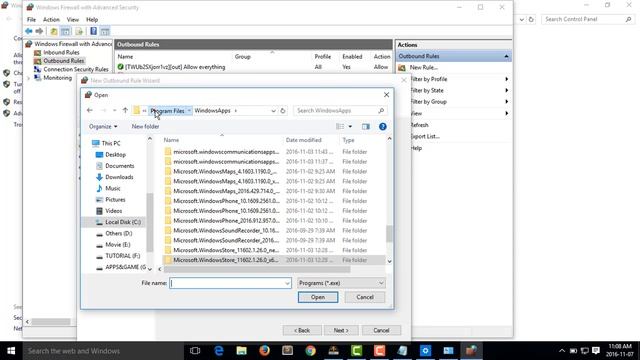 How to Block An Application from Accessing the Internet with Windows Firewall Update (07-11-2016) смотреть онлайн