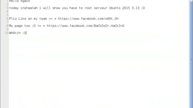 How to root Serveur 3.13 Ubunto serveur 2015 смотреть онлайн