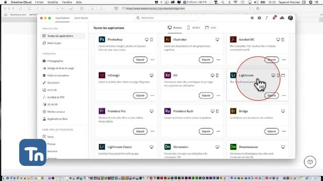 Installer Adobe Bridge : Version sans frais mensuels смотреть онлайн