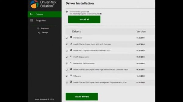 DriverPack Solution 15 7 Full + DriverPack’s 15 06 5   link MEGA