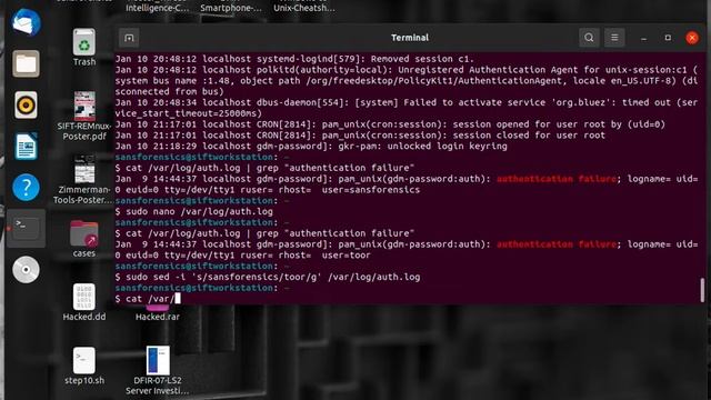 Modifying Log Files to Avoid Detection смотреть онлайн