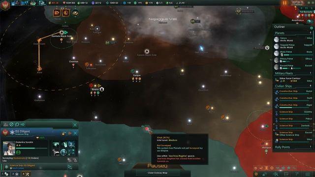 [Stellaris] - Trying to predict Humanity future episode 9 -Let's clean up Pirates смотреть онлайн