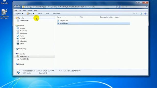 How To Use Join Multiple AAC Files Into One Software смотреть онлайн