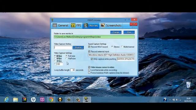 TUTORIAL Fraps- per Jultboy98 (parte 1/2) смотреть онлайн