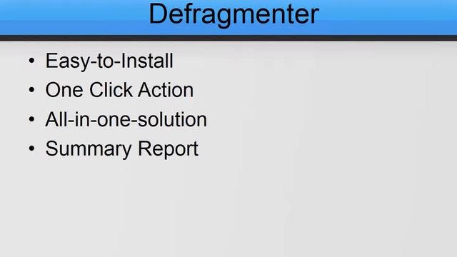 Free Disk Defragmenter tool for Windows 7 & 8 смотреть онлайн