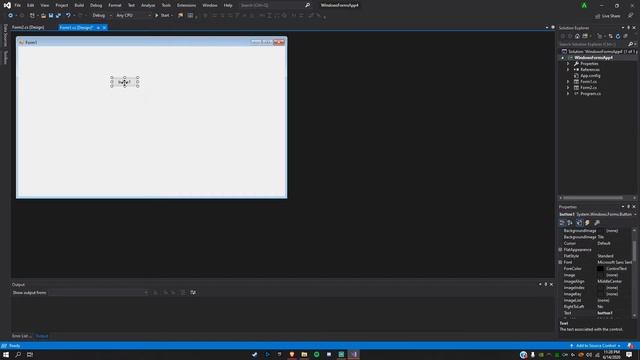 Windows Forms Apps Two Forms tutorial c# смотреть онлайн