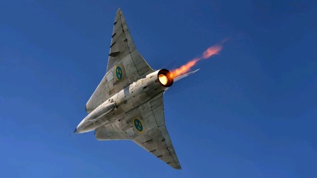 [Zoom H4n - Audio only] Stereo recording of Saab J35 Draken смотреть онлайн