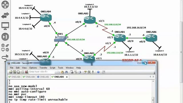ONELAB -CCNA 200-120 EIGRP Simulation смотреть онлайн