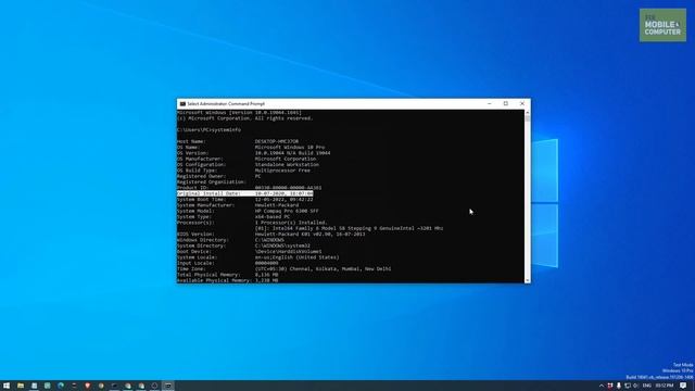 How to Know Windows Installation Date & Boot Time | Hindi смотреть онлайн