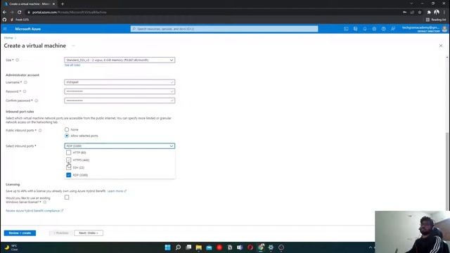 4. Creating Windows Server Virtual Machine using Azure | Microsoft Azure in Hindi смотреть онлайн