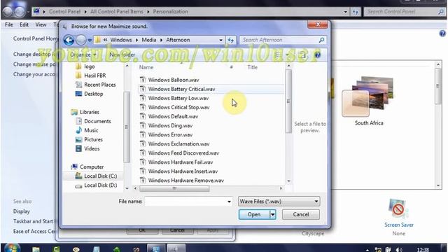 Windows 7 Tips : How to Add Windows Maximaze Sound смотреть онлайн