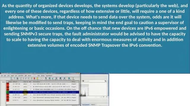 Fault Management By SNMP Traps Over IPv6 смотреть онлайн