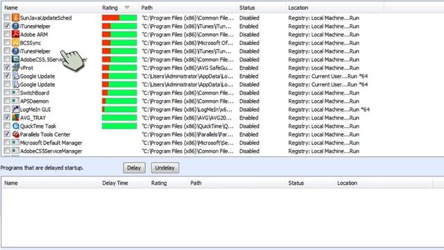 Using Glary Utilities' Startup Manger смотреть онлайн