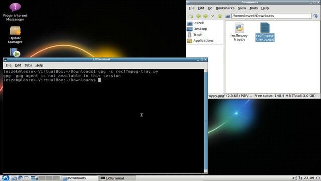 Lubuntu Screencast: Encrypt files смотреть онлайн