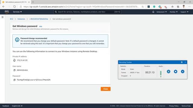 CH 1 - How to Create Amazon EC2 Instance in AWS Step by Step & Host Website on Windows Server at II смотреть онлайн