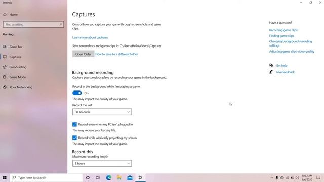 How to use Game Bar screen recorder | Free screen recorder for windows 10 | How to use Game Bar смотреть онлайн