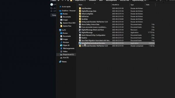Translate Night of Revenge using ReiPatcher / Autotranslator