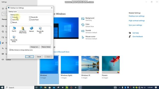 Adding and removing desktop icons on windows desktop or pc смотреть онлайн