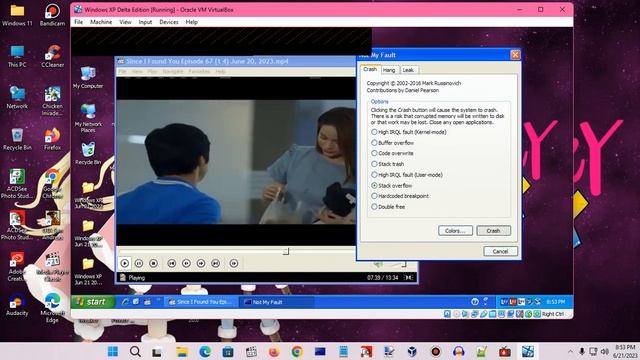 Windows XP BSOD 1807 (2023) смотреть онлайн