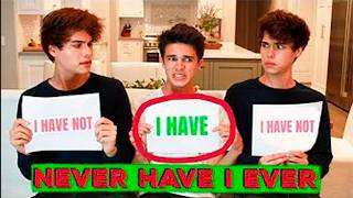 Я НИКОГДА НЕ ВСТРЕЧАЛСЯ с Брентом Риверой - NEVER HAVE I EVER w Brent Rivera смотреть онлайн