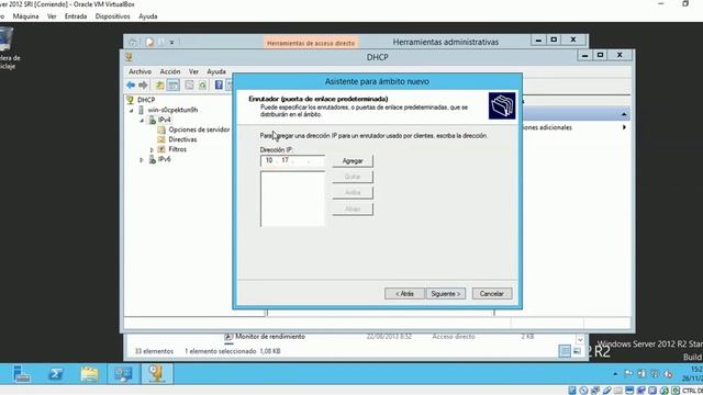 Windows Server 2012, Rango de Ips en Ubuntu y Ip fija en Windows смотреть онлайн