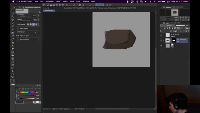 Digital Art Tutorial | Clip Studio Paint смотреть онлайн