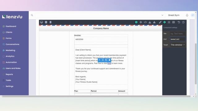 How to add and update a link with LenzVU's email template designer смотреть онлайн