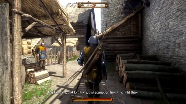 Kingdom Come Deliverance - 9 - "A Bit Daft To Guard Him When He's A Guard!" смотреть онлайн