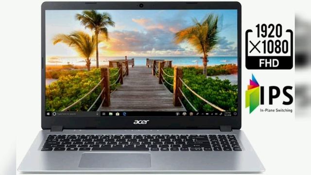 Acer Aspire 5 Slim Laptop, 15.6 inches Full HD IPS Display, AMD Ryzen 3 3200U смотреть онлайн