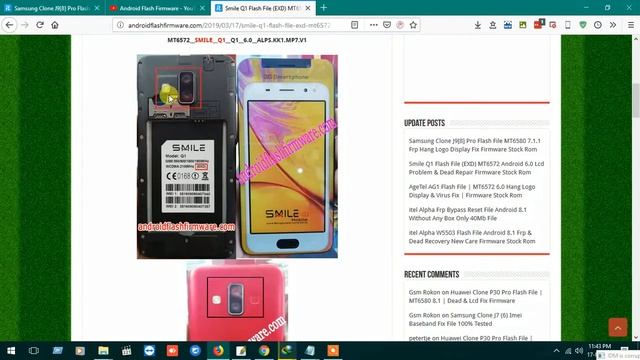 Smile Q1 Flash File (EXD) MT6572 Android 6.0 Lcd Problem & Dead Repair Firmware Stock Rom смотреть онлайн