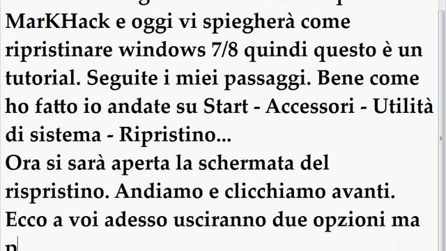 Tutorial 2# - Ripristinare Windows 7/8 смотреть онлайн