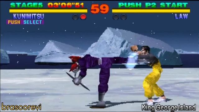 Kunimitsu I | Arcade Mode | Tekken #16 (PS1) смотреть онлайн