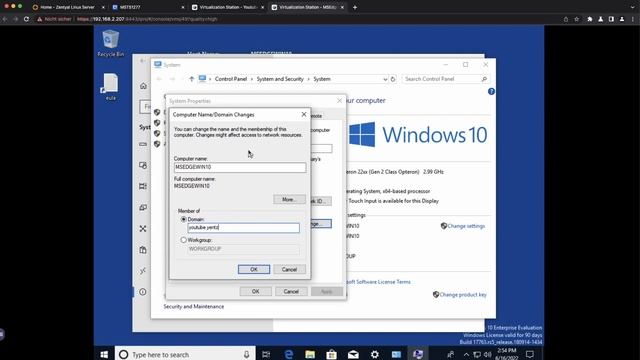 Windows 10 Client zur Domäne hinzufügen смотреть онлайн