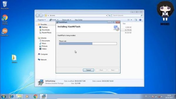 Install MiFlash tools dan Driver Tambahan