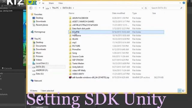 Setting SDK Unity смотреть онлайн