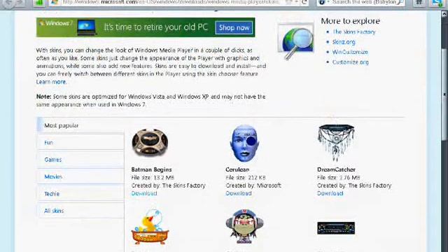 How to Change Windows Media Player Skins.wmv смотреть онлайн