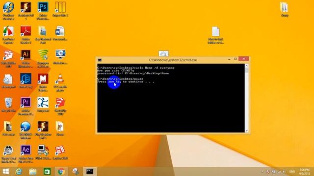 How to luck folders or files by create file bat смотреть онлайн