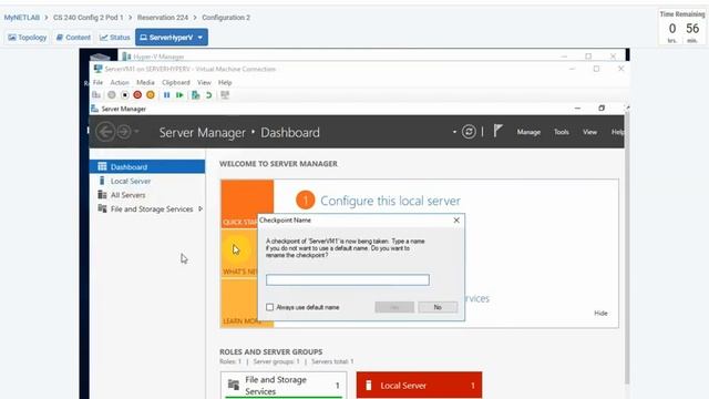 Activity 6 3 Working with Virtual Machines in Hyper V Manager смотреть онлайн