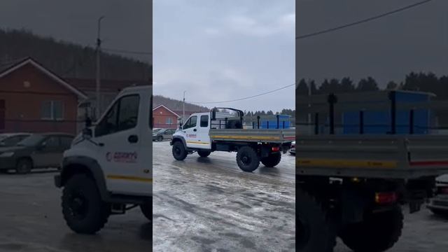 Движуч. Отгрузка среднетоннажного грузовика Садко Next (бортовой) смотреть онлайн