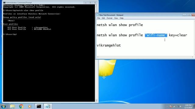 see wifi password in windows using commend prompt смотреть онлайн