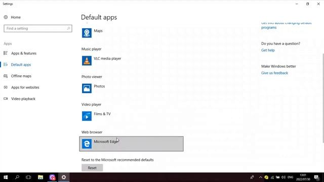 How to change default settings in Windows 10 and 11 PC or If you lost your default settings смотреть онлайн