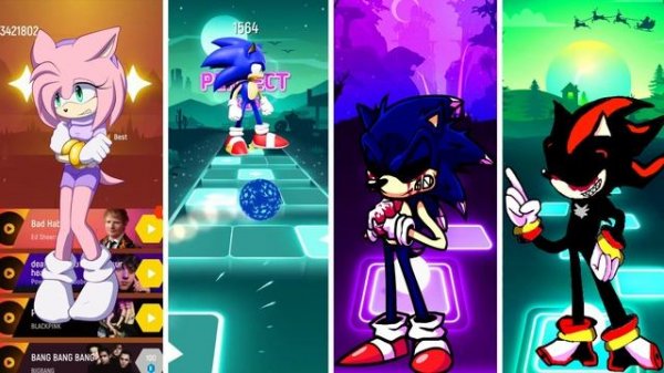 Amy Rose VS Sonic VS Sonic EXE VS Shadow EXE