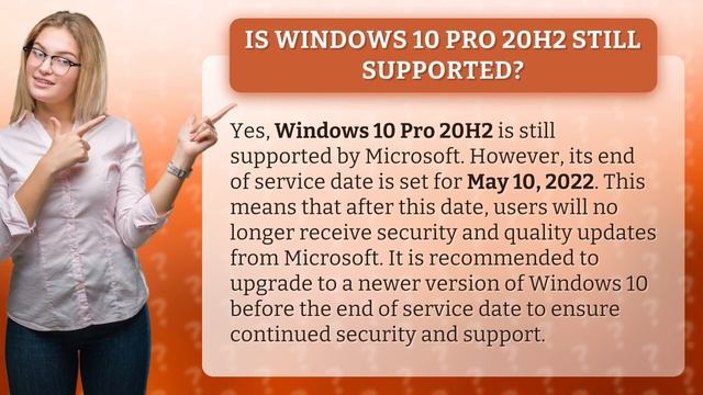 Is Windows 10 pro 20H2 still supported? смотреть онлайн
