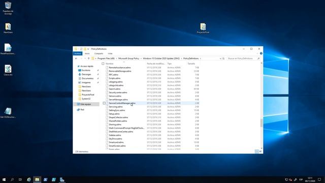 Plantillas administrativas (GPOs) para Windows 10 October 2020 Update 20H2 en Windows Server 2019 смотреть онлайн