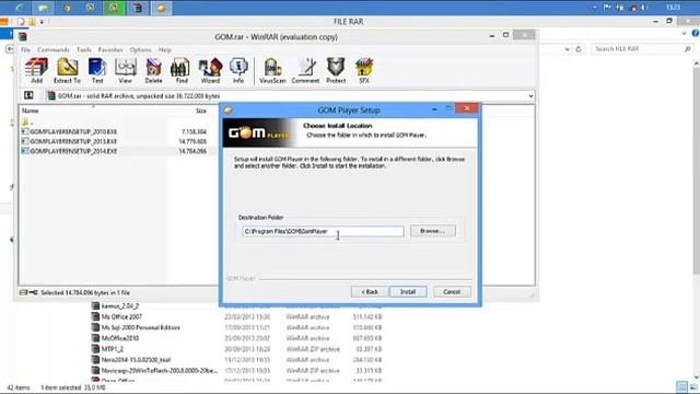 Tutorial Install GOM Player смотреть онлайн