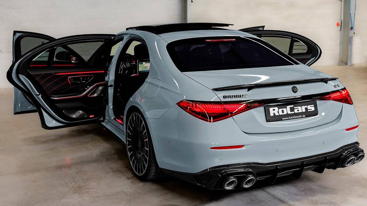 2025 Mercedes BRABUS 930 S 63 AMG - Wild Luxury Sedan in detail смотреть онлайн
