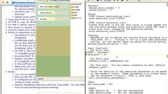 Apache PHP MySQL Platform configuration смотреть онлайн