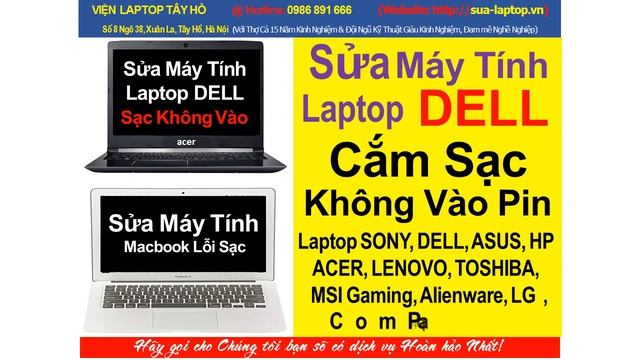 sửa laptop dell cắm sạc nguồn không vào pin tại ciputra ~ tây hồ смотреть онлайн